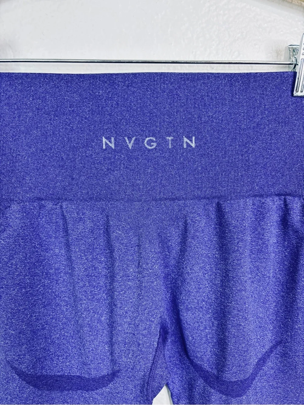NVGTN Purple Contour Seamless Leggings Size M